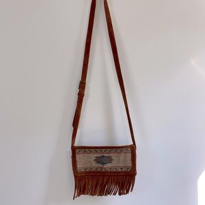 MINNETONKA Suede Crossbody Bag